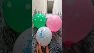 Only ONE Balloon Survived the Stair Drop! 🎈💥 Guess Which One?