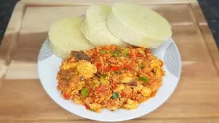 Perfect Egg Stew With Boiled Yam | Delicious!