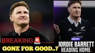 NZR IN CHAOS 🔥🚨Jordie Barrett QUITS All Blacks at His Peak&hellip; You Won&rsquo;t Believe Why!