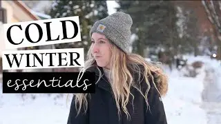 WINTER CAPSULE WARDROBE // Cold Weather Winter Essentials