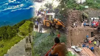 Construction work in Village 