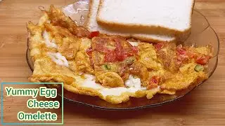 Cheese Omelette | Easy Breakfast Recipe | By Zahrame
