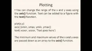 Octave Tutorial 28 - Plotting, Part 1 (Single Plots)
