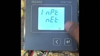 IRHAJHUS TCM-T50P energy analyzer setting 
