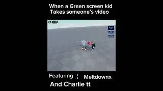 When a Green screen kid takes someone&rsquo;s video #funny #relatable #annoying #green screen kid
