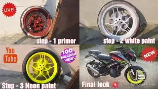 Samurai spray paint florocent yellow 💥 #samuraisparypaint || #viralvideo || #trending || #youtube 