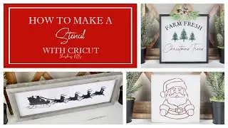 HOW TO MAKE A CUSTOM STENCIL WITH CRICUT | CHRISTMAS DIY'S