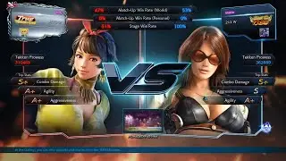 Tekken 7 - Rudy (Josie) vs Minhler (Katarina)