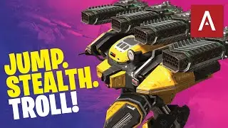 🔴 War Robots - JUMPING BEHEMOTH Trolling with NEW Triple Cloaking Module WR Live Gameplay