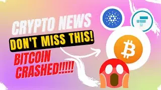 Crypto News - Market Crash, Cardano Metaverse and FTX partnership 👀👀