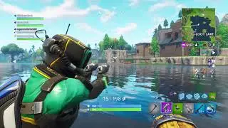 My first ever skin toxic trooper plus gameplay  (season 4)