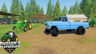 Using only old tractors on a new farm | Back in my day episode 1 | Farming Simulator 2019
