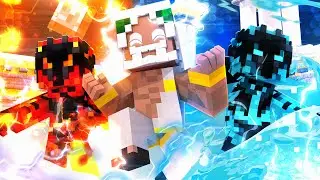 NOS CONVERTIMOS EN DIOSES EN MINECRAFT TROLL 😱