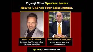 Mark Osborne appears on Top-of-Mind with Ethan Chazin. April 10, 2025