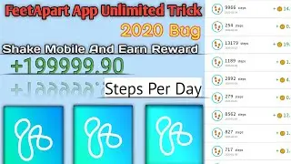 FeetApart Unlimited Trick Bug 🤑|| Unlimited Earn Reward Amazon gift card|| 2020 FeetApart Payment