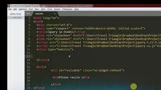 How to use JQuery UI resizable | Unanth Learnings