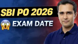 SBI PO 2026 Exam Date😱
