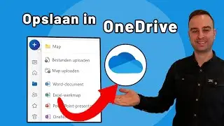 Hoe sla je iets op in OneDrive?