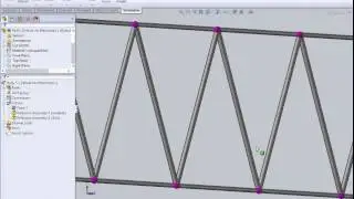SolidWorks Wedments Trusses