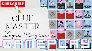 Clue Master - Logic Puzzles Gameplay #clue #logicpuzzles #logic #puzzle #game #gameplay