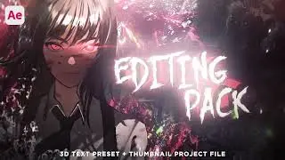 10 SUBSCRIBER EDITING PACK PRESET PACK over 80GB+  FREE AMV PACK Project File, Shake, Overlay, CC, Q