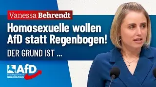 Homosexuelle wollen AfD statt Regenbogen! &ndash; Vanessa Behrendt (AfD)