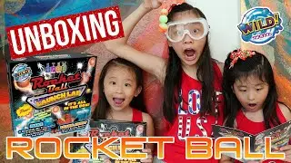 UNBOXING WILD SCIENCE ROCKET BALL LAUNCH LAB