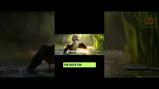 The Duck's Quack in the Sunny Pond