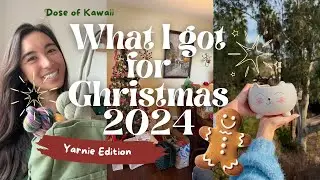 What I got for Christmas 2024 - CROCHET / YARNIE EDITION ❤️🧶