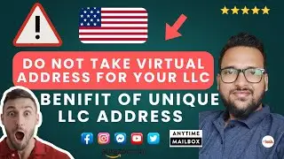 Do not take a virtual address for your LLC | anytime mailbox notarization | iZAH-Ecommerce