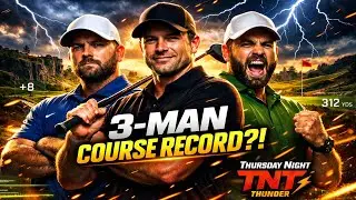 3 Man Scramble Course Record at Premonition for Thursday Night Thunder