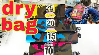 Review dry bag atau tas waterproof dari stella!!tas anti air,cocok untuk kegiatan outodor