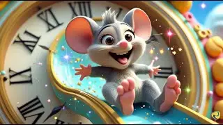 &ldquo;Little Mouse&rsquo;s Clock Ride 🐭🎠 | Hickory Dickory Dock Kids Rhyme&rdquo;