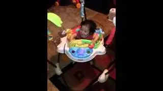 (BOUNCY TIME)BABY AMARION AT 5MONTHS OLD SAVAGE LEVEL 112%