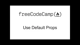 Use Default Props