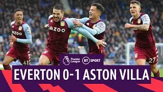 Everton vs Aston Villa (0-1) | Lucas Digne helps defeat the Toffees! | Premier League Highlights