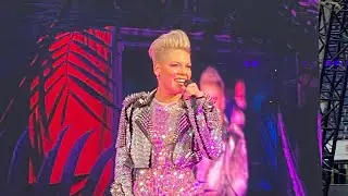 PINK live - opening get the party started I trustfall I so what & more Hannover 13.07.2023