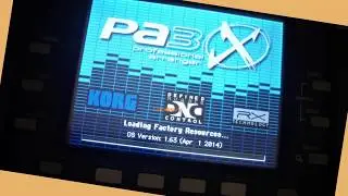 Pornire clapa korg pa3x( style / split dorit)