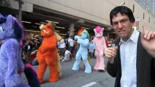 Dragon Con 2011 NERD PARADE with Yeshmin, Doctor Who & My Little Pony