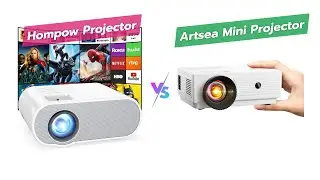 📽️ HOMPOW vs ARTSEA Projector - Which One's Better? 🤔