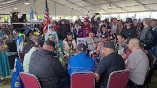 Southern Express Host Drum @ Legends Casino Powwow 2022
