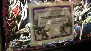 #406 Stern TRANSFORMERS DECEPTICON Pinball Limited Edition #113 of 125 Made! TNT Amusements