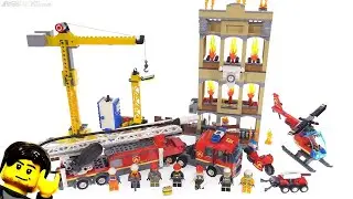 🔄 LEGO City 2019 Downtown Fire Brigade review 👨&zwj;🚒👩&zwj;🚒 60216 re upload