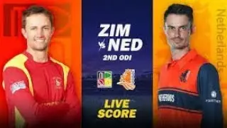 ZIM VS NED 2ND ODI 2023 Highlights HD