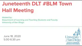DLT #BLM Series: Juneteenth Event (June 19, 2020)