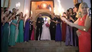 Saindo do casamento com a musica Pegasus Fantasy