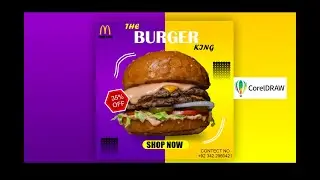 social media post design in coreldraw 2021 | social media banner design in coreldraw | technophile