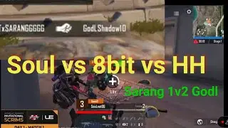 SOUL vs HH vs 8BIT || Hector 1v3 || Tx Sarang Fist Godl shadow||  Sarang 1v3 ||