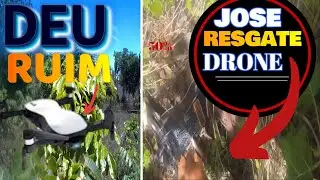 DRONE EACHINE EX4 COM RASTEIRO VOANDO  INCR&Igrave;VEI DEU RUIM RESGATE  DO DRONE EACHINE EX4 @JOSECANAL04