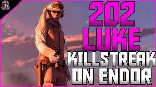 Star Wars Battlefront II 202 Luke Skywalker Killstreak (Endor - Galactic Assault)